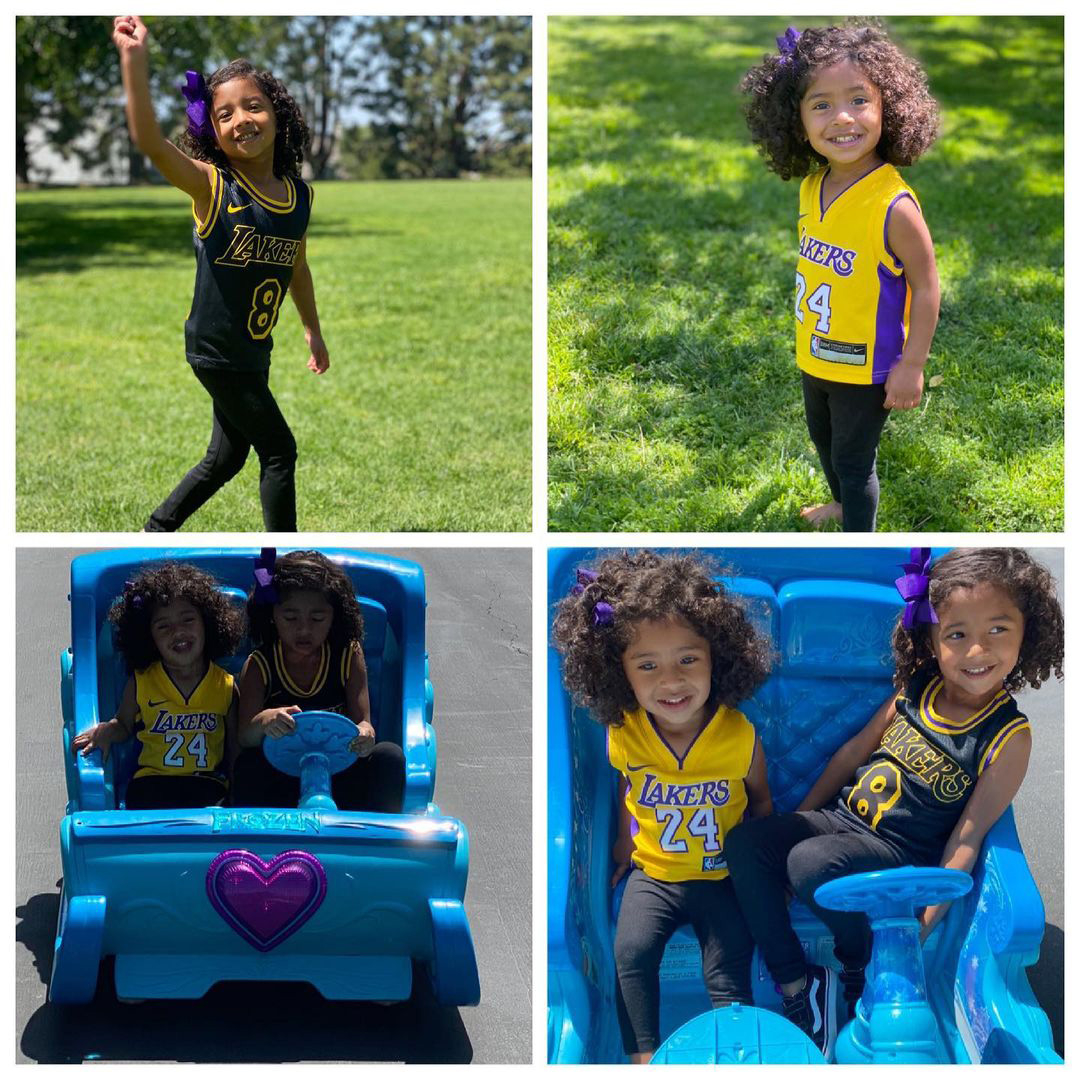 Kobe Bryant's Daughter Capri Wears Her Late Sister Gianna's Jersey