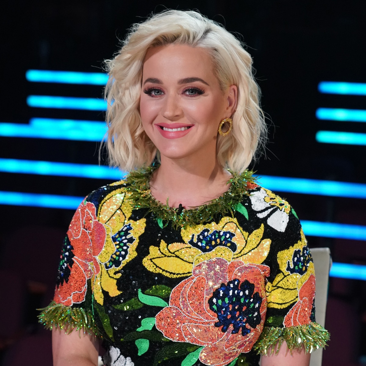 Katy Perry's Blonde Wig Post Gets More Likes Than Engagement Ring | Us  Weekly