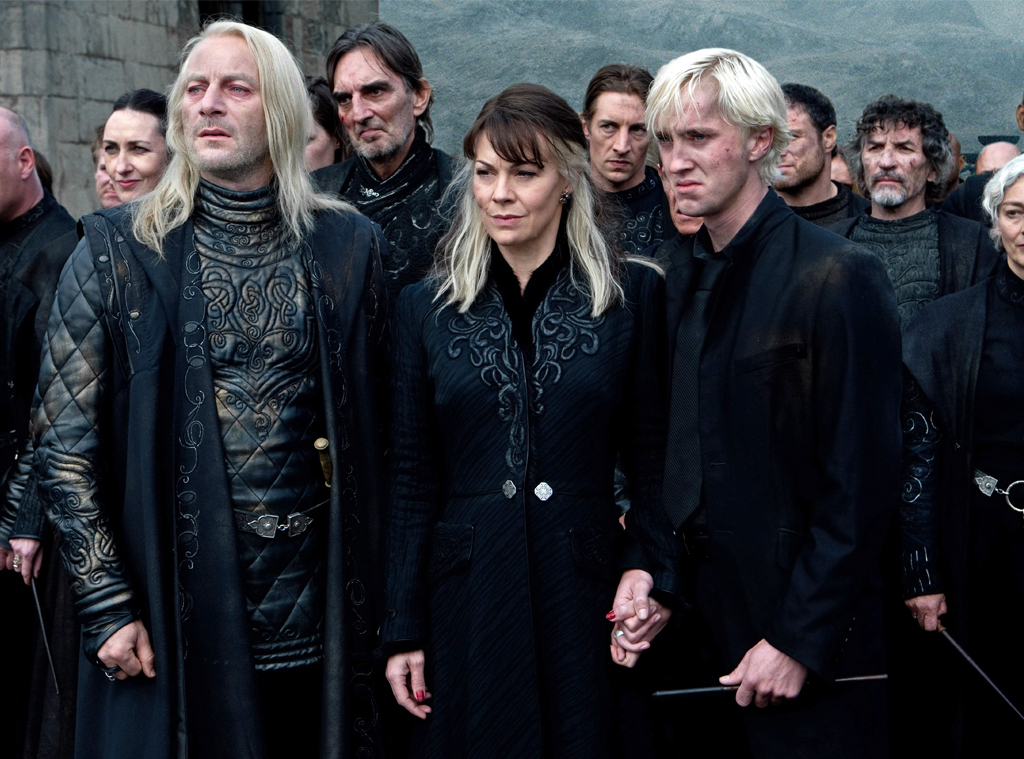 Helen McCrory, Tom Felton, Harry Potter and the Deathly Hallows Part 2