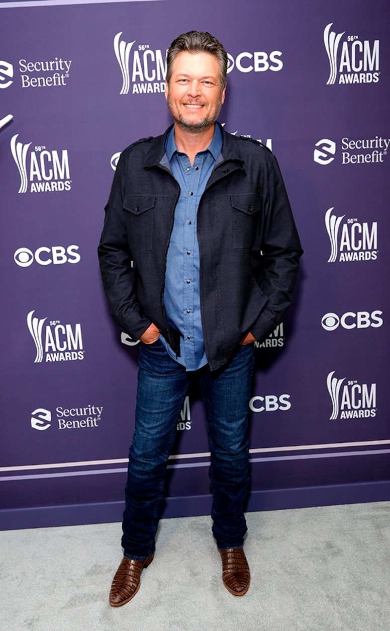 Blake Shelton, 2021 ACM Awards, 2021 Academy of Country Music Awards, Red Carpet Fashion