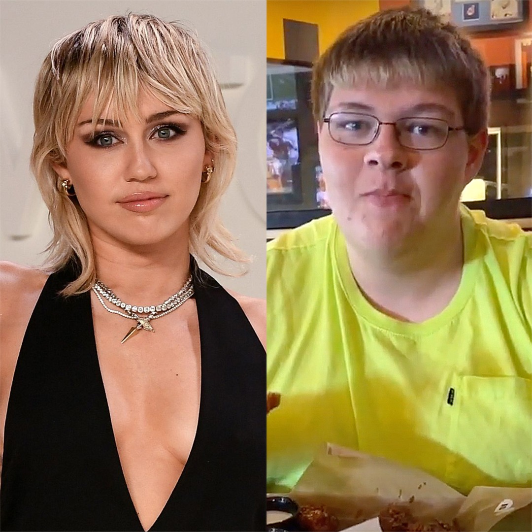 Miley Cyrus Kisses Tiktok S King Moxu And Roasts Her Failed Romances E Online Ca