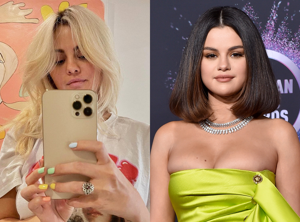 You Need To See Selena Gomez S New Platinum Blonde Hair E Online