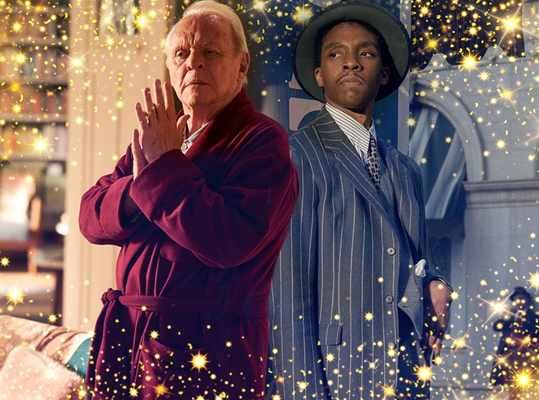 2021 Oscars, 2021 Academy Awards, Jaw-Droppers, Anthony Hopkins, Chadwick Boseman
