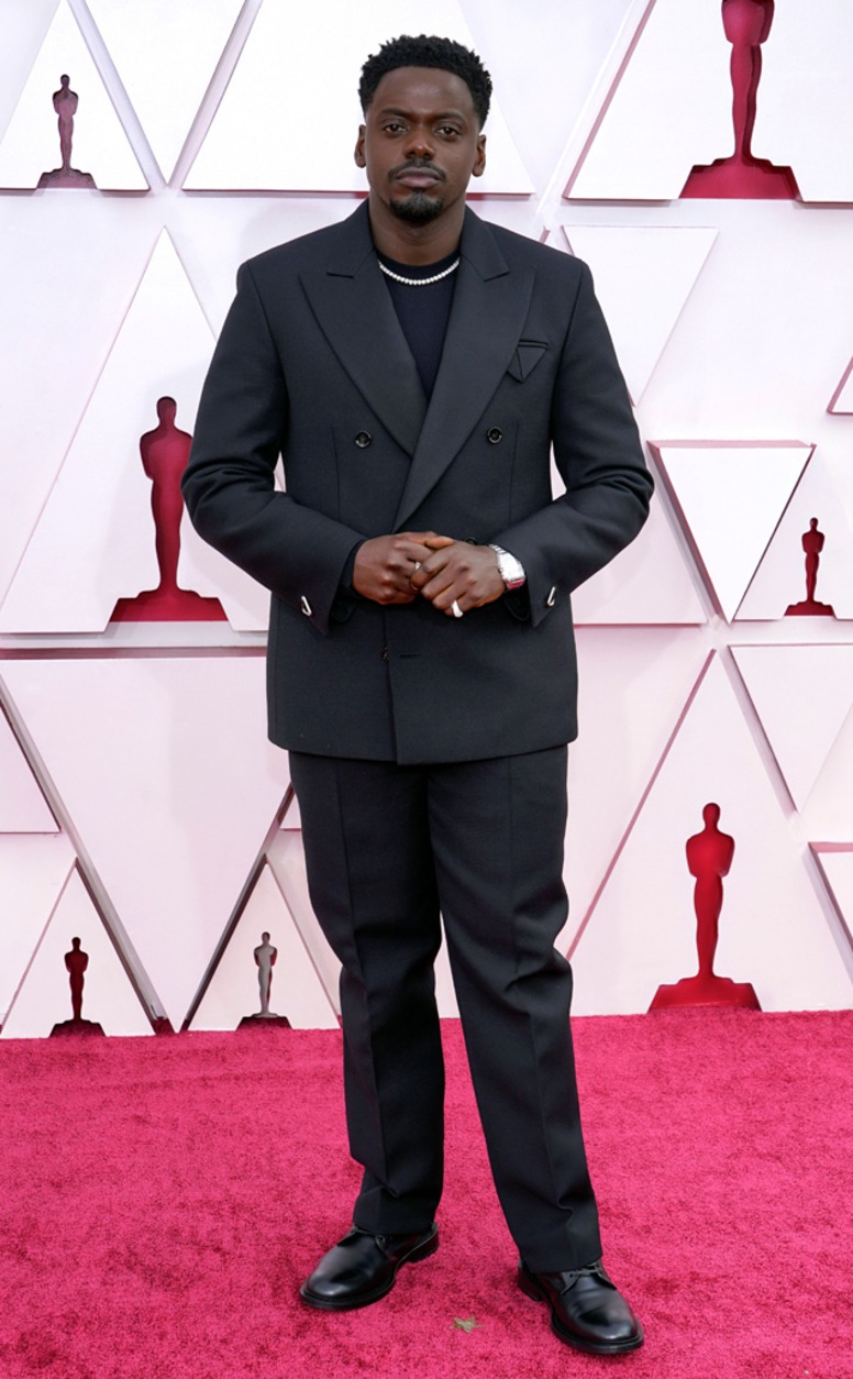 Daniel Kaluuya, 2021 Oscars, 2021 Academy Awards, Red Carpet Fashion