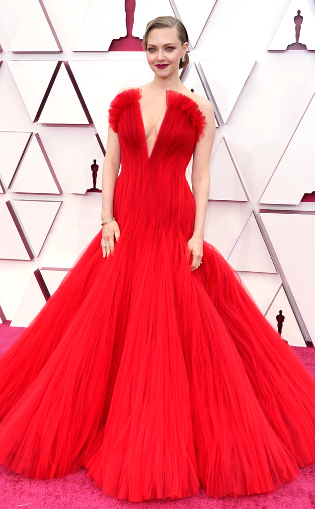 Amanda Seyfried, 2021 Oscars, 2021 Academy Awards, Red Carpet Fashion