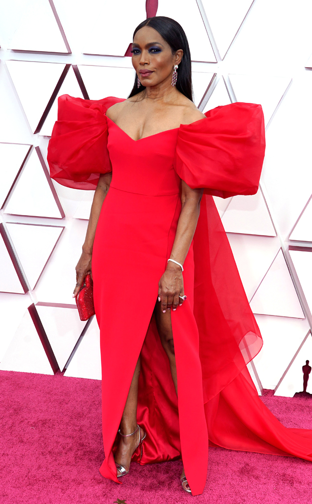 Angela Bassett, 2021 Oscars, 2021 Academy Awards, Red Carpet Fashion