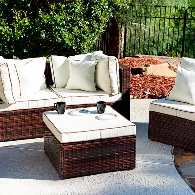 Wayfair burruss patio deals sectional