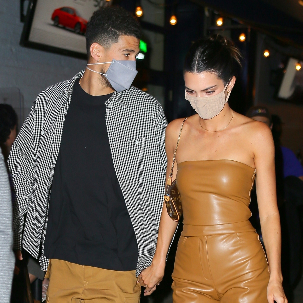 Devin Booker Supports Kendall Jenner at StarStudded 818 Tequila Event