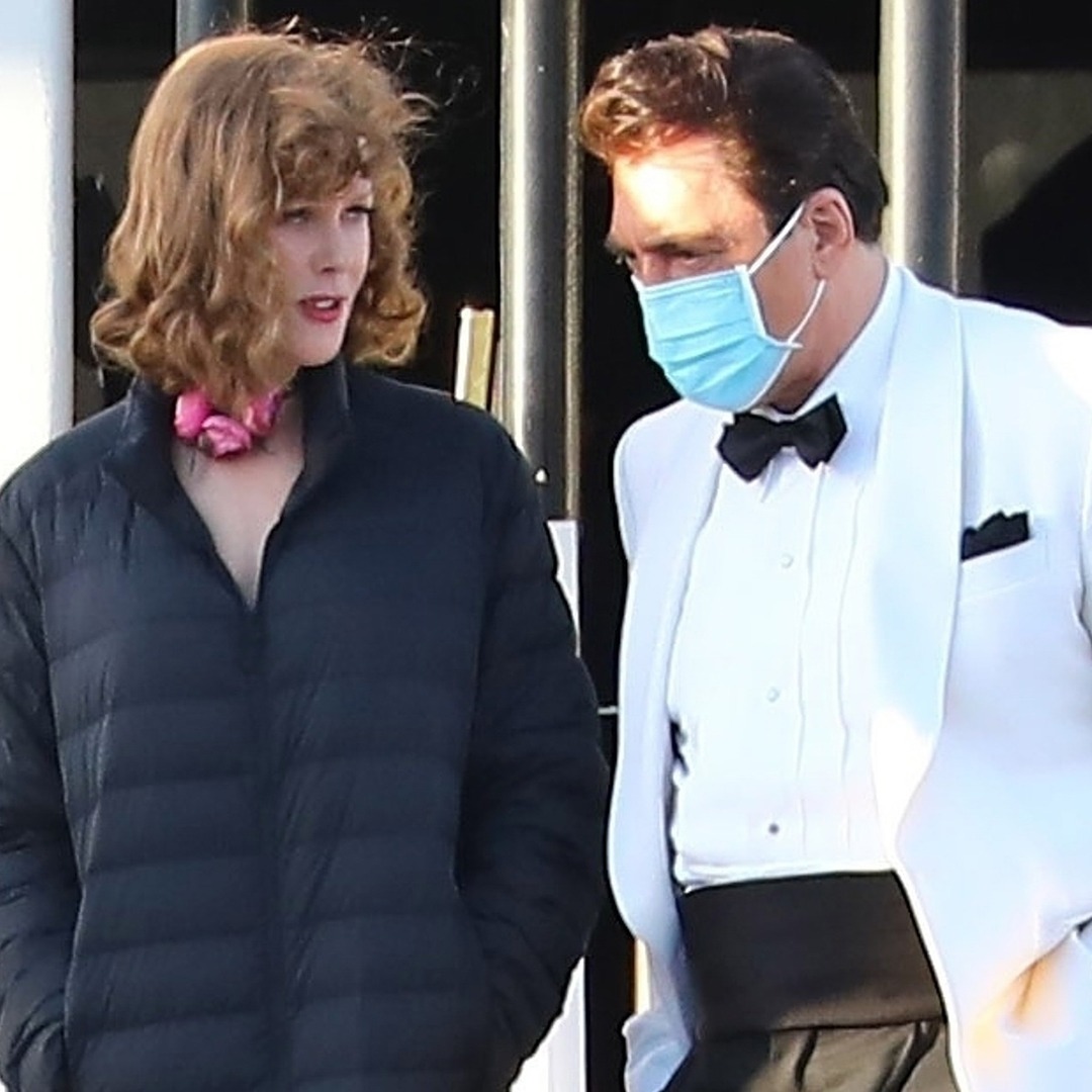 See Nicole Kidman and Javier Bardem on Set of Lucille Ball ...