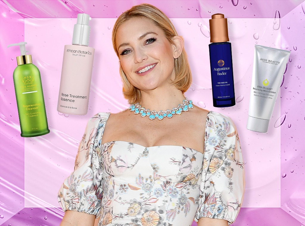 E-comm: Kate Hudson Skincare Routine
