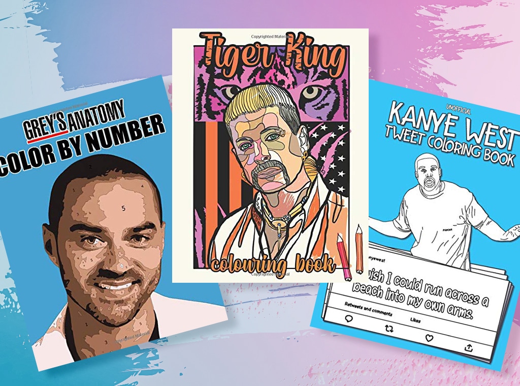 E-comm: Pop Culture Coloring Books 