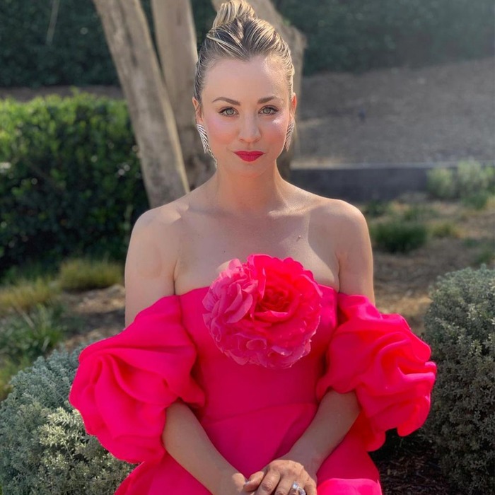 Kaley Cuoco and More Stars Wear Pink Dresses at the 2021 SAG Awards - E! Online - UK