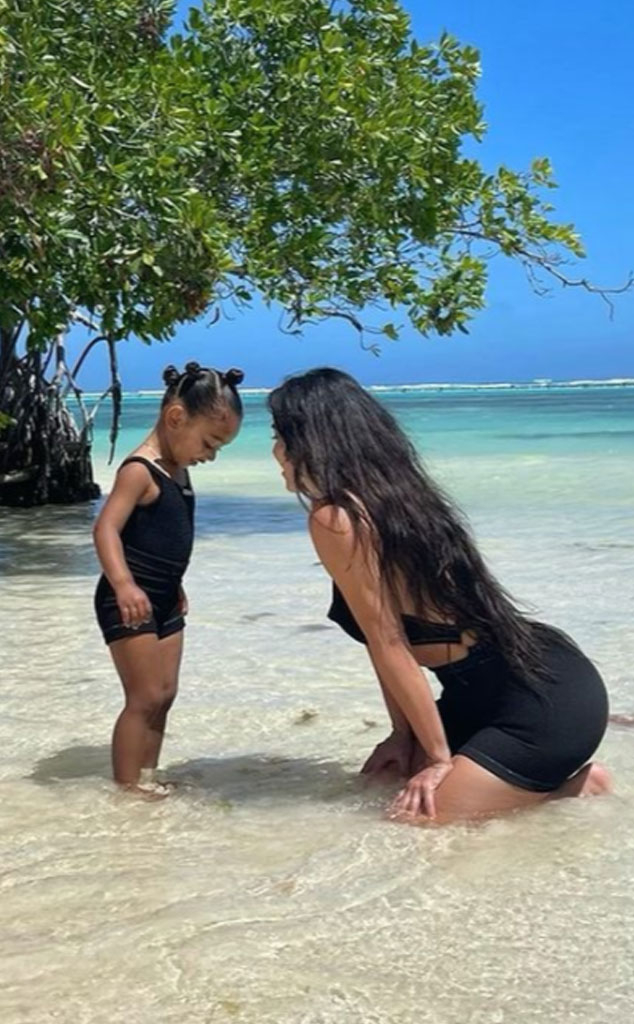 Kim Kardashian, Chicago West, Spring Break 2021