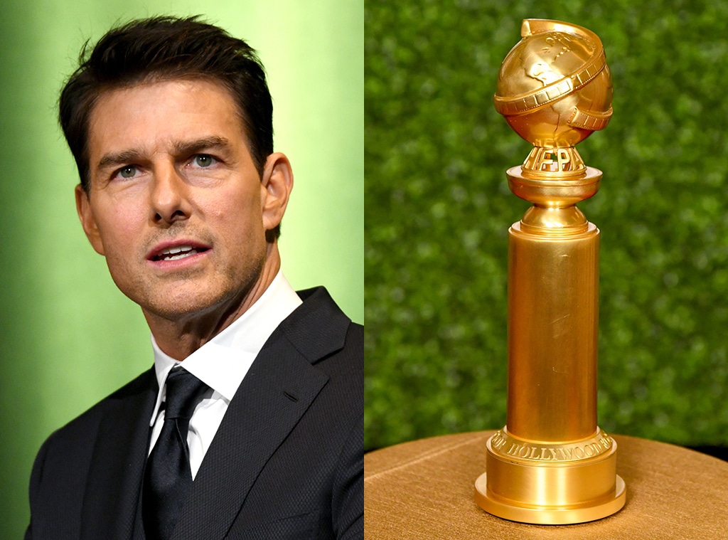 Tom Cruise Returns Golden Globe Trophies As Nbc Skips 2022 Broadcast E Online Who Won The Gold3n Globe Awards 2022