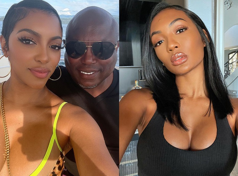 Porsha Williams, Simon Guobadia, Falynn Guobadia, Housewives Dating other Housewives' Exes