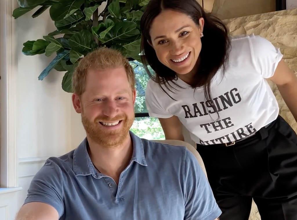 Meghan Markle conta que ela, o príncipe Harry ajudou a filha a encontrar sua voz