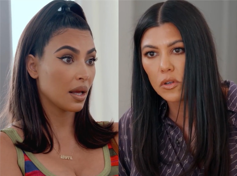 Kim Kardashian, Kourtney Kardashian, KUWTK