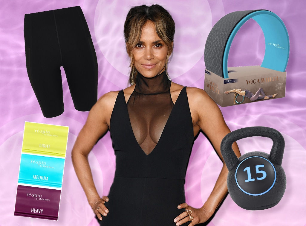 E-comm: Halle Berry Sweaty Betty Amazon