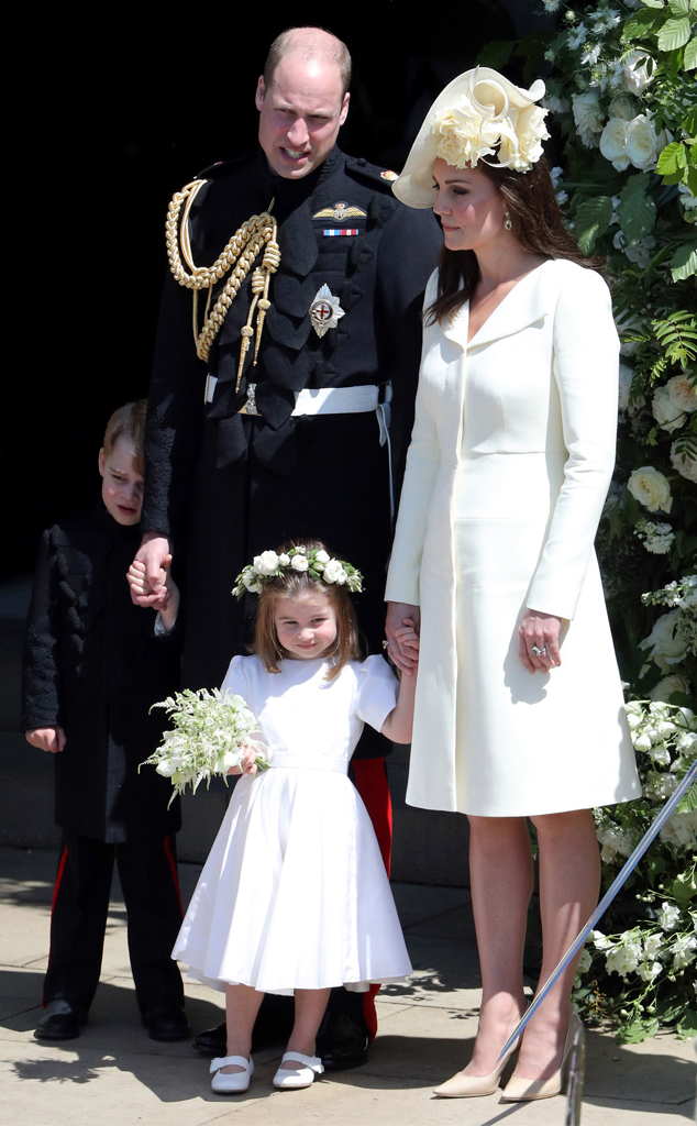 Prince William, Kate Middleton, Princess Charlotte, Prince George, Royal Wedding