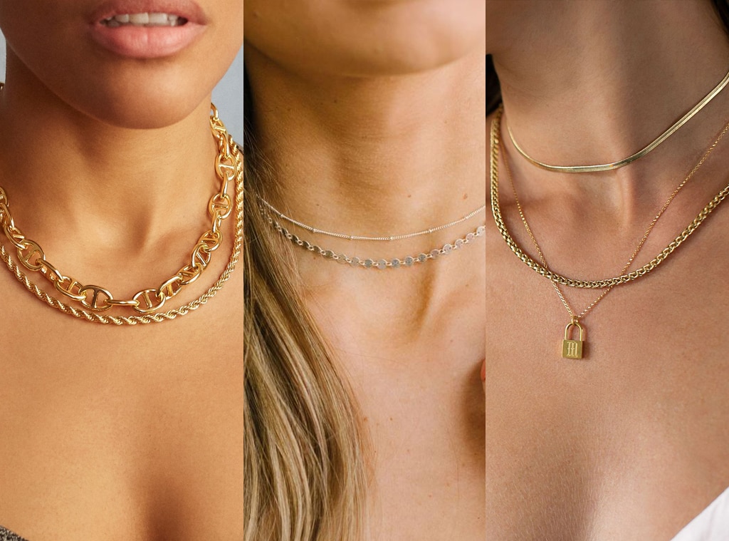 Popular deals layered necklaces