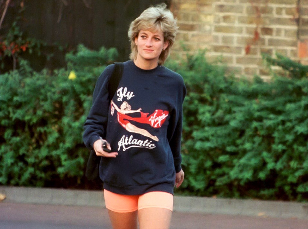 Princess Diana, Virgin Atlantic sweatshirt