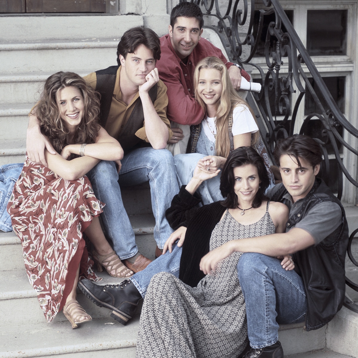 Friends Stars Through the Years Widget