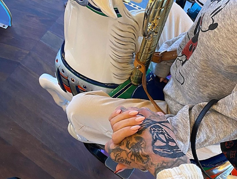 Kourtney Kardashian, Travis Barker, Disneyland