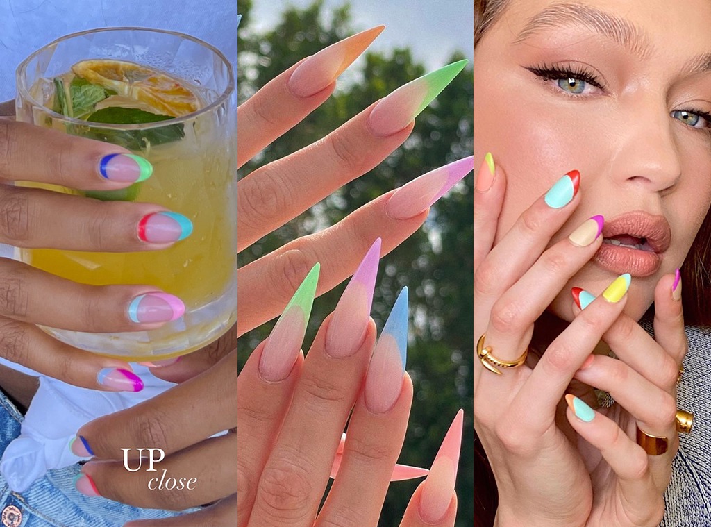 E-Comm: Tuesday Trends Rainbow Nails