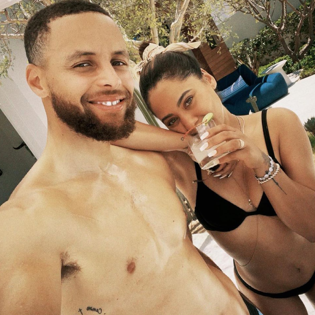 See Every Photo From Ayesha Steph Curry s Poolside Getaway