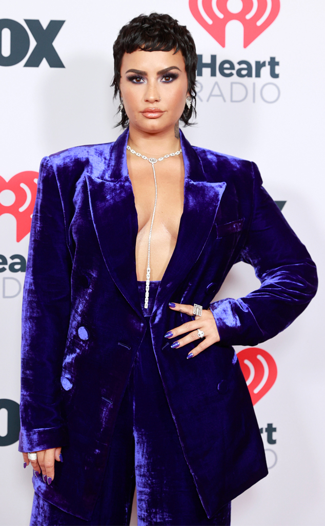 Demi Lovato, 2021 iHeartRadio Music Awards, Red Carpet Fashion