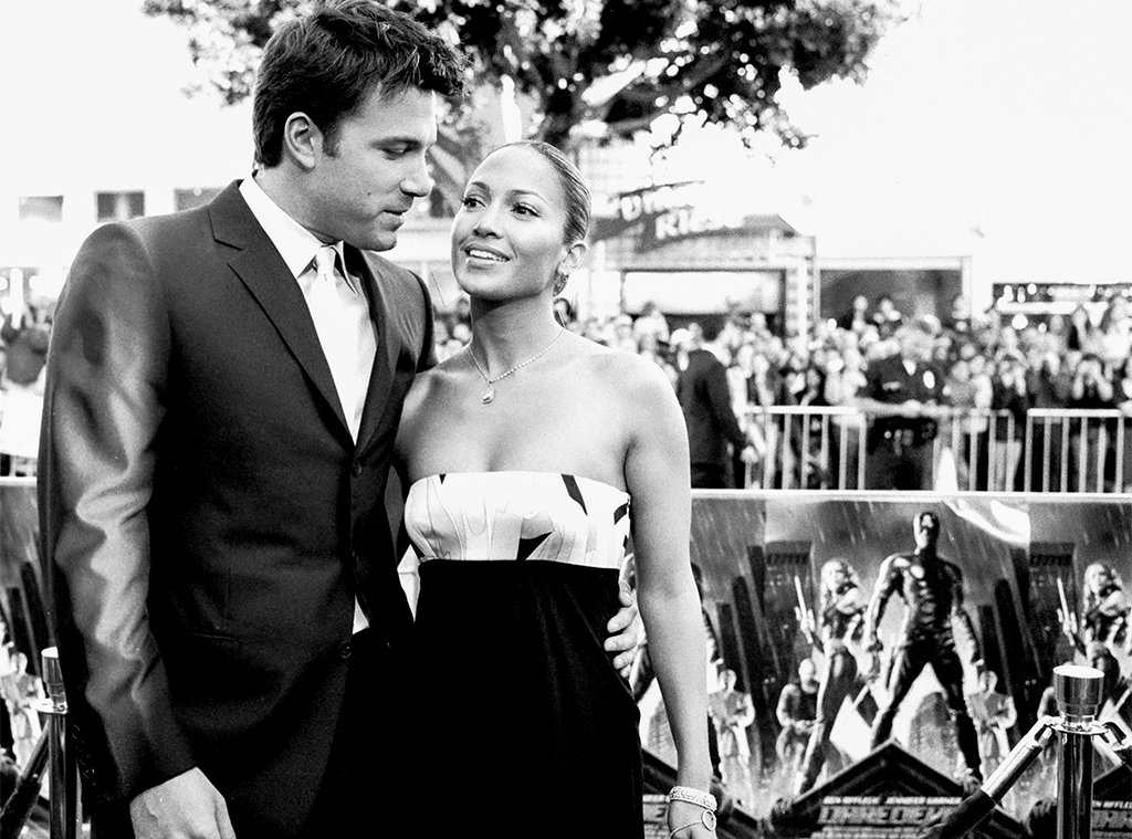 Ben Affleck, Jennifer Lopez, 2003 Daredevil Premiere