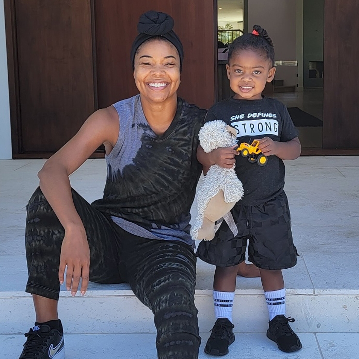 Gabrielle Union Shares Cute Photo Of Baby Kaavia On 4 Month Birthday E Online Ca