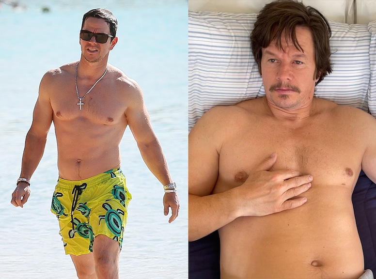 Mark Wahlberg, Weight Loss or Weight Gain for Roles