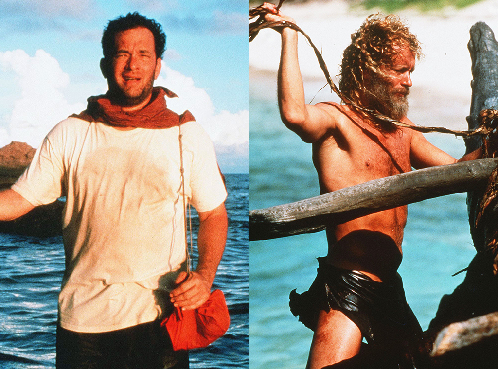 Tom Hanks, Cast Away, Weight Loss or Weight Gain for Roles