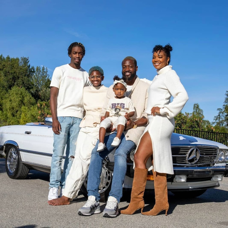 Gabrielle Union, Dwyane Wade, Kids, Family, Instagram