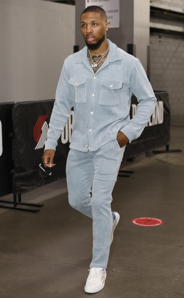 Damian Lillard, NBA Playoffs Fashion