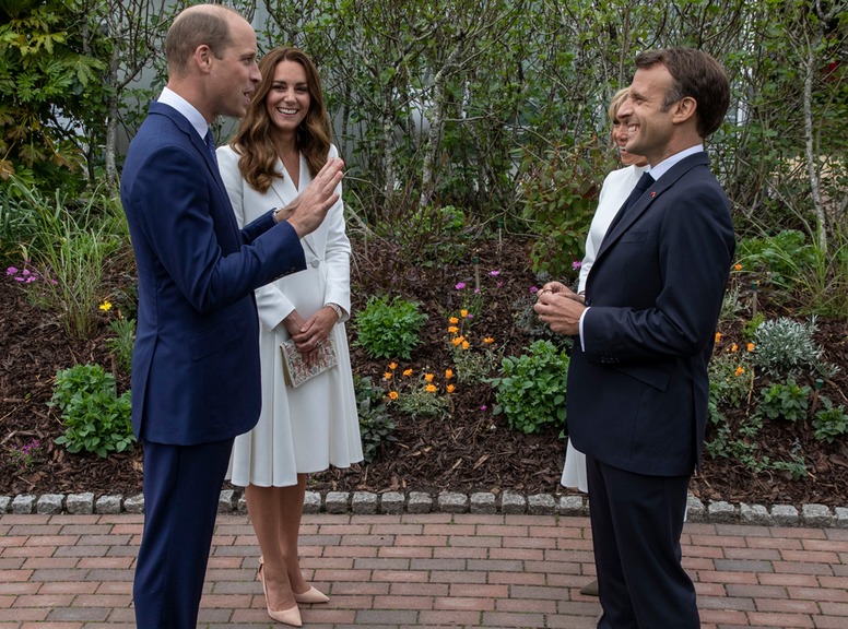 images Brigitte Macron G7 Summit 2021 royals at 2021 g7 summit