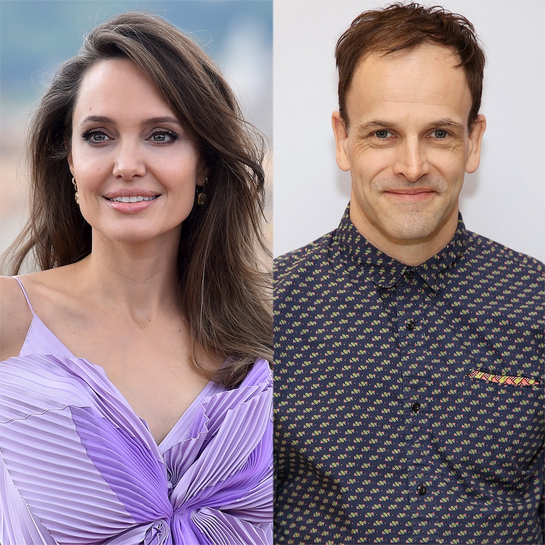 Angelina Jolie Is Spotted Leaving Ex-Husband Jonny Lee Miller's Apartment Building