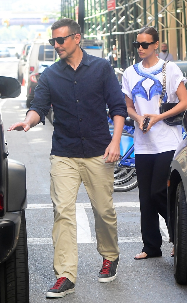 Irina Shayk Steps Out With Ex Bradley Cooper After Kanye West Vacation - E! Online