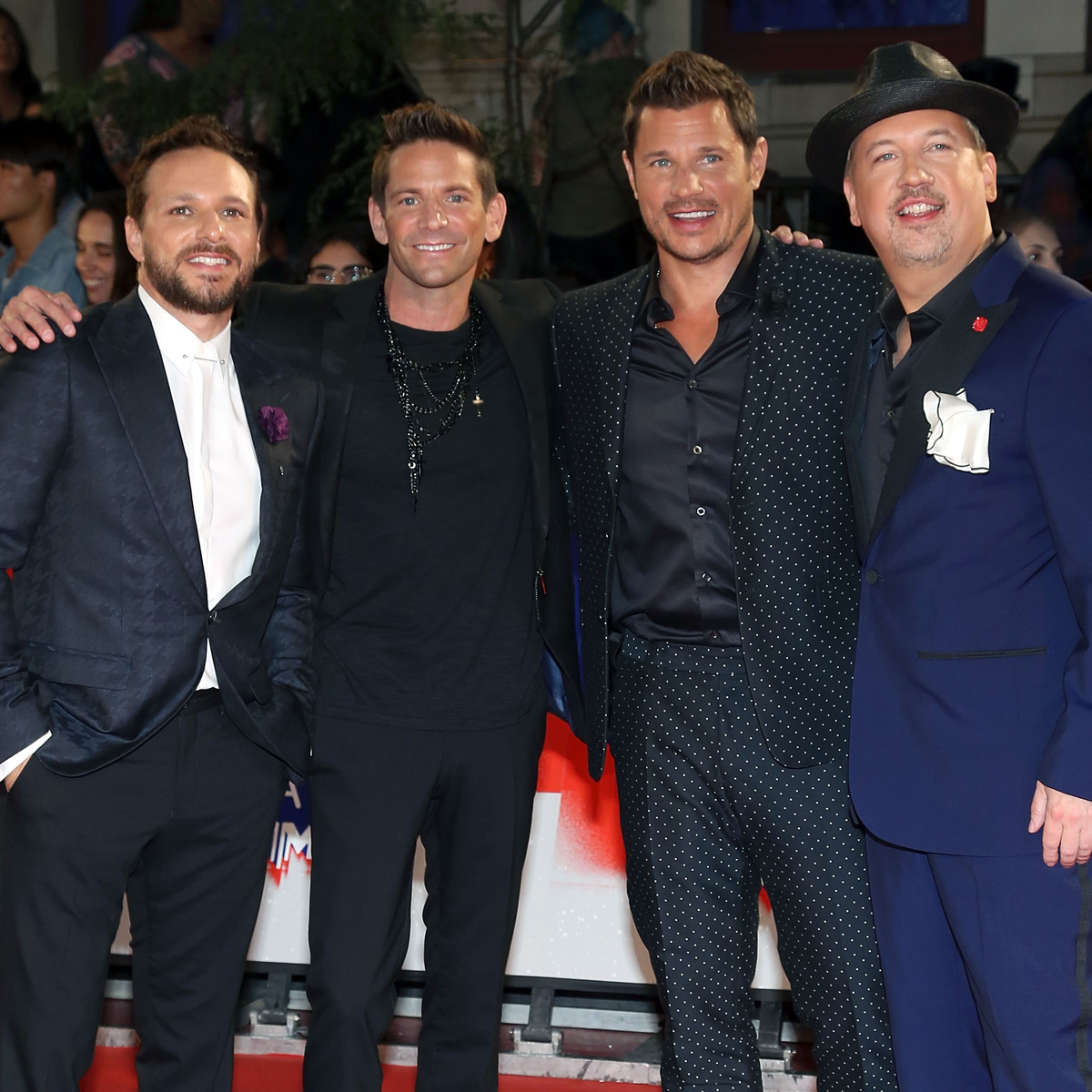 Nick Lachey and Justin Jeffre of 98 Degrees appear on Global