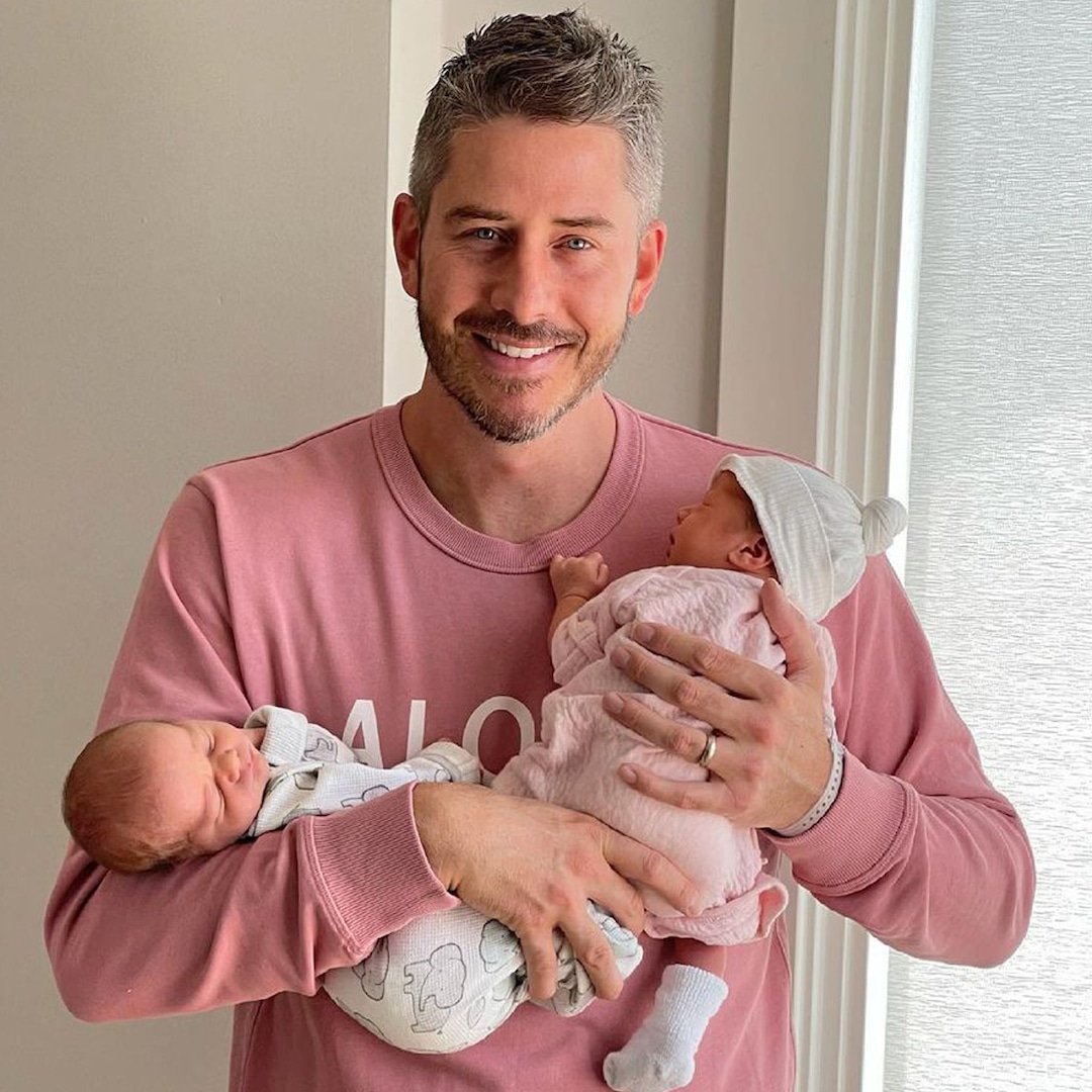 Arie Luyendyk Jr. and Lauren Burnham's Baby Girl Reunites With Twin Brother as She Leaves Hospital - E! NEWS