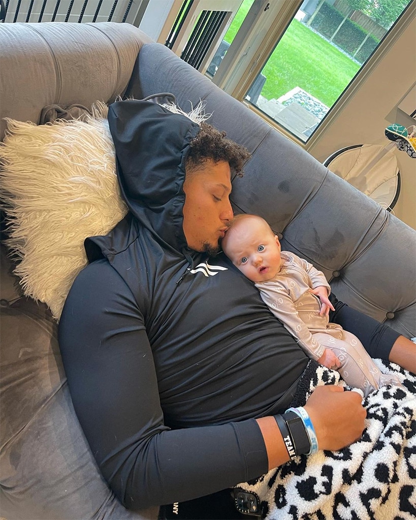 Proof Patrick Mahomes and Brittany Mahomes' Newborn Baby Girl Is Already Kansas City Royalty - News
