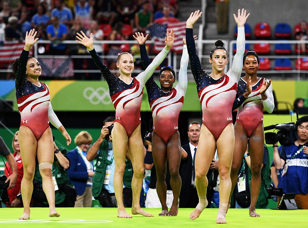 No One S Tougher At The Olympics Than The U S Women S Gymnastics Team E Online No One S Tougher At The Olympics Than The U S Women S Gymnastics Team E Online