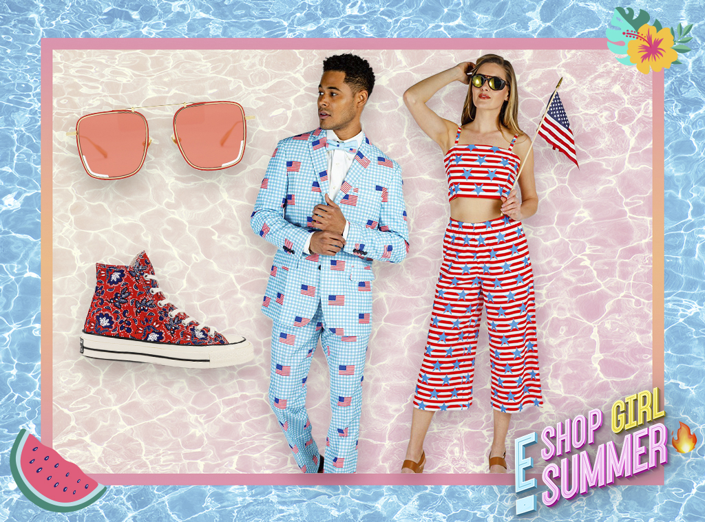 E-comm: 4th of July Americana Fashion Style Guide