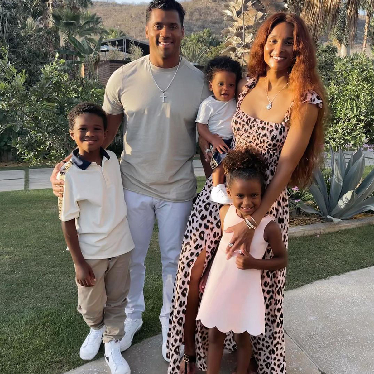 Ciara and kids celebrate Russell Wilson's Broncos deal in style