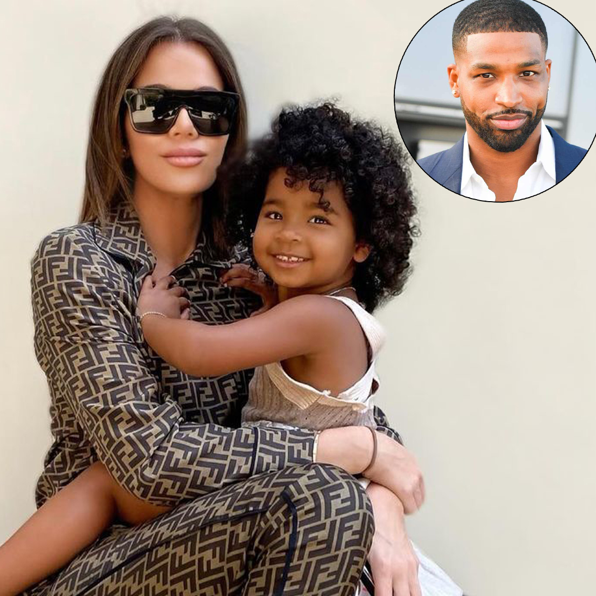 Tristan Thompson, Khloe Kardashian, True Thompson