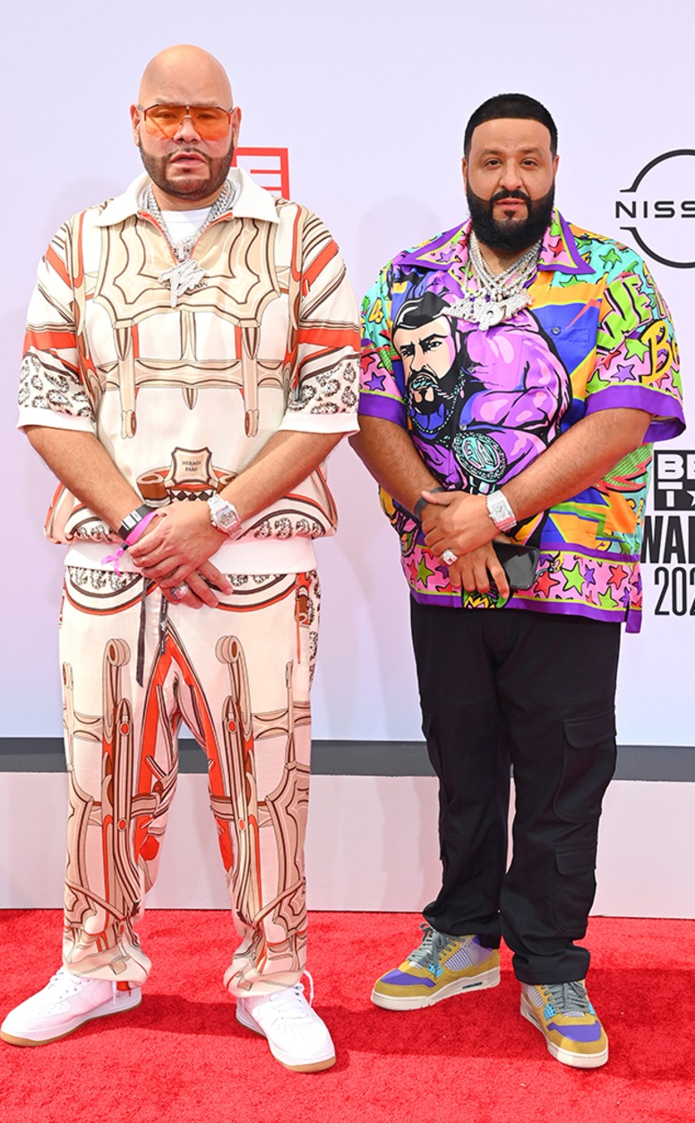 Fat Joe, DJ Khaled, 2021 BET Awards, Red Carpet Fashion