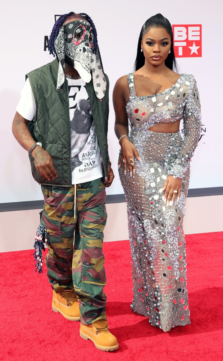 JT, Lil Uzi Vert, 2021 BET Awards, red carpet fashion