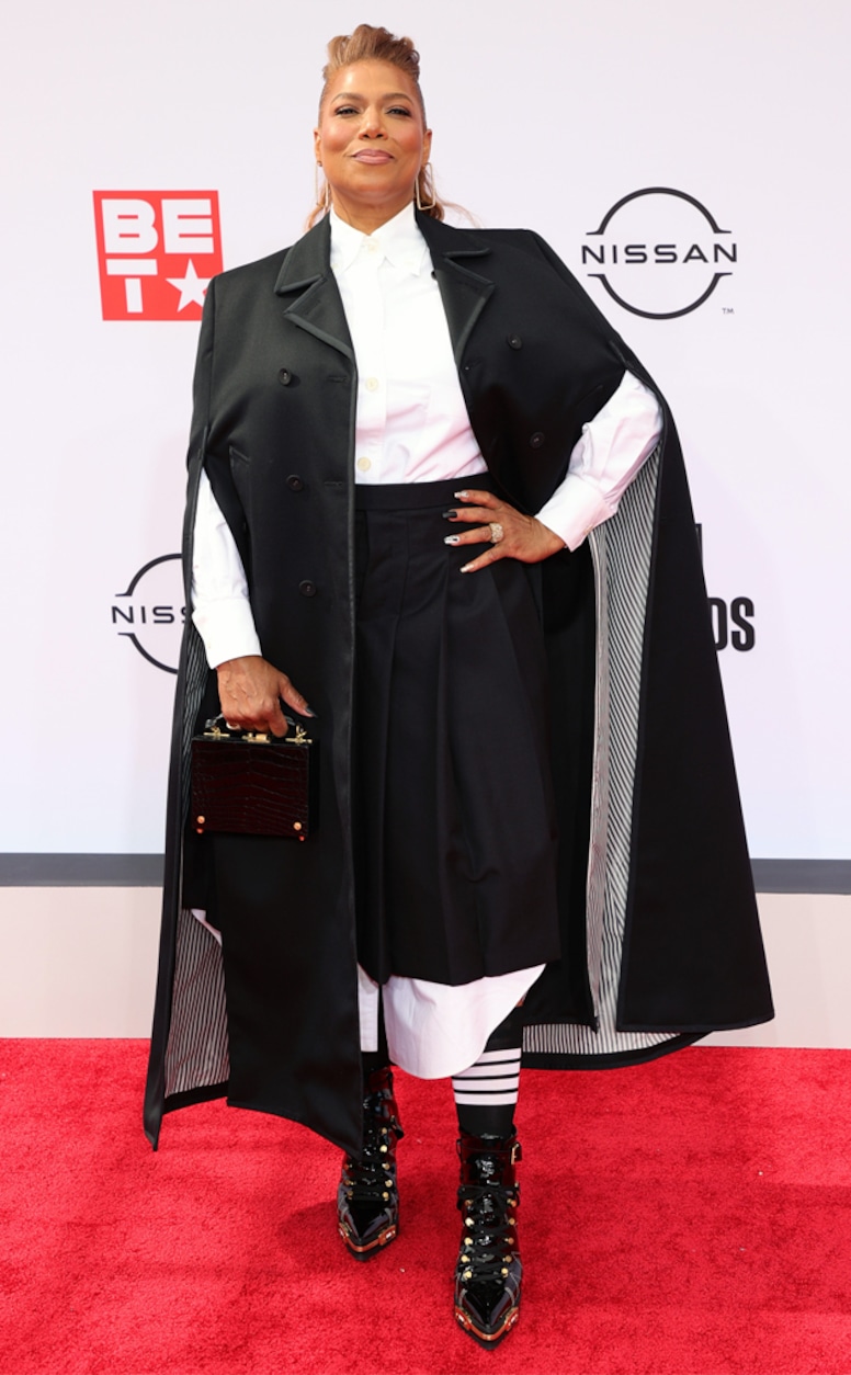 Queen Latifah, 2021 BET Awards, red carpet fashion