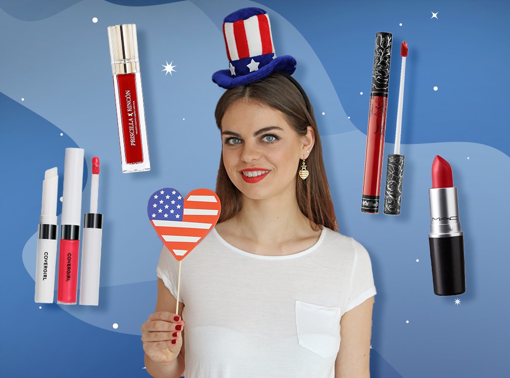 E-comm: Red Lipstick Fourth of July